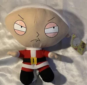 Giocattolo di peluche Natale ragazzo di famiglia Babbo Natale Stewie 10" nuovo - Foto 1 di 6