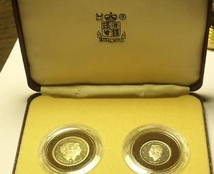 Extremely Rare Dominician Republic 2 Piece 1983 Proof Set~100 Minted~Free Ship - Picture 1 of 2