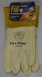 Tillman 24 Stck. kleine Premium Top Grain Kidskin WIG Schweißer Handschuhe 4" Manschette - Bild 1 von 4