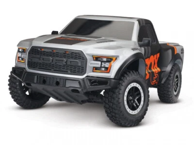Traxxas Ford F-150 Raptor FOX 2WD Brushed RTR 1:10 Pickup Truck con batteria ... - Immagine 1 di 4