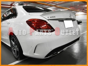 2015up M-BENZ W205 C250 C300 C350 Sedan V-Type Trunk Boot Spoiler - Choose Color - Picture 1 of 3