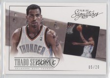 2013-14 Panini Signatures Film Onyx /20 Thabo Sefolosha #34