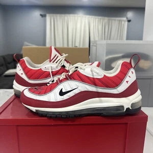 Nike Air Max 98 Gimnasio Rojo Zapatos para Correr Tenis Para Mujer Talla 11 AH6799-101 - Imagen 1 de 13
