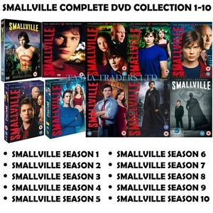 SMALLVILLE SEASON 1-10 COMPLETE COLLECTION 1 2 3 4 5 6 7 8 9 10 Sealed UK R2 DVD - Picture 1 of 12