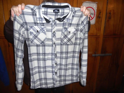 CHAQUETA A CUADROS MEDIANA PARA HOMBRE O'NEILL FORRADA DE LANA AISLADA A PRESIÓN/BOTÓN USADA Foto 1 de 4