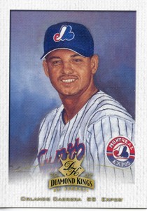 2002 Donruss Diamond Kings Sample Gold #057 Orlando Cabrera
