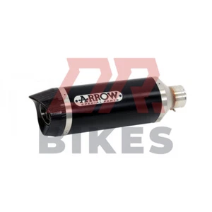 Honda CBR 125 R 2004-2010 Arrow Street Thunder Noir Silencerfor Original Collect - Photo 1/12