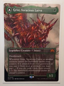 Grist, Voracious Larva 0446 regular sin bordes MH3 MTG - casi nuevo - Imagen 1 de 2