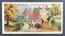 1903 Player's Cigarettes Celebrated Bridges:  St. John's College, Cambridge