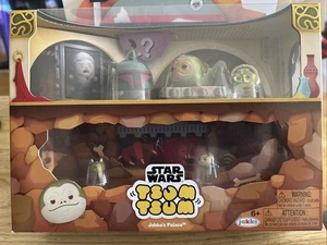 Disney Tsum Tsum Star Wars Jabba’s Palace Deluxe Theme Set, 5 Figures plus Stand - Picture 1 of 7