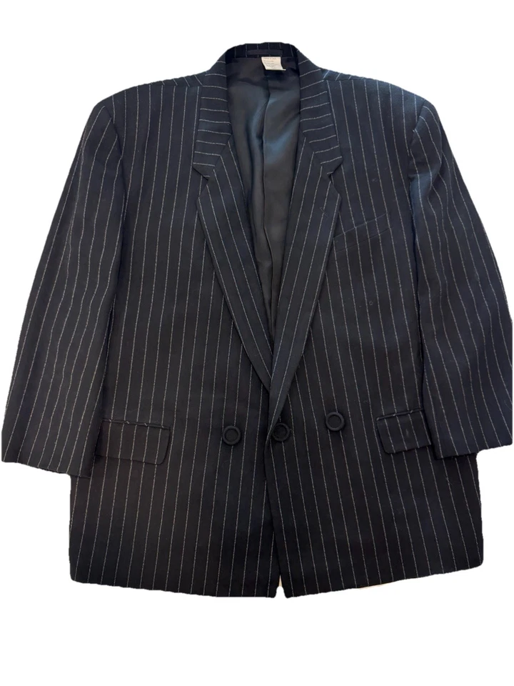 Blazer Comme Des Garcons Homme Plus Vintage Años 80 Rayas Foto 1 de 4