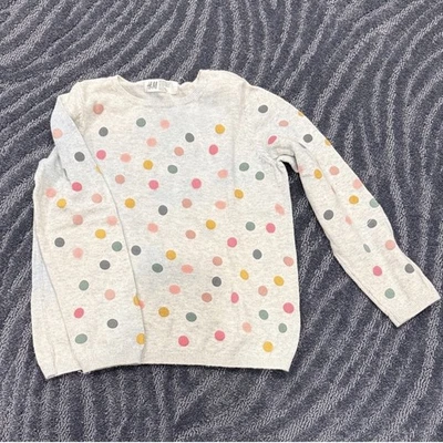 Suéter a lunares para niñas H&M, 5T/6 Foto 1 de 2