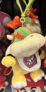 2025 Universal Epic Universe Super Nintendo World Bowser Jr Plush Keychain - Picture 1 of 1