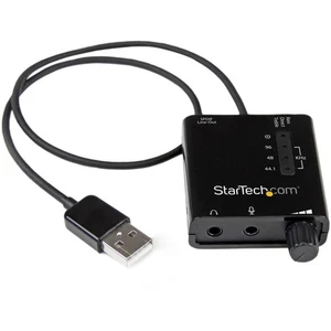 StarTech.com USB Sound Card w/ SPDIF Digital Audio & Stereo Mic – External Sound - Picture 1 of 4