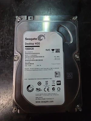 Seagate ST1000DM003 1TB 3.5" 6Gb/s 7.2K RPM SATA HDD P/N: 1SB102-022 Tested - Image 1 of 3