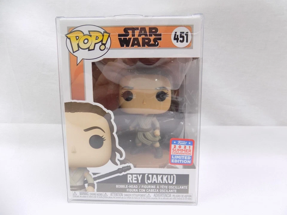Nueva figura de vinilo Funko Pop Star Wars Rey (Jakku) 451 Foto 1 de 1