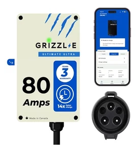 Grizzl-E Cyber Ultimate Level 2 Electic Vehicle (EV) Charger   NACS Charger - Picture 1 of 20