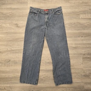 Spotgun Legwear Jeans Herren 38x32 Blau Medium Wash Straight Regular Y2K Denim - Bild 1 von 14