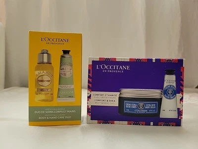 L'Occitane Hand Cream & Shower Oil Set BODY & Hand Duo Set NEW TRAVEL SIZE  - image 1 of 4
