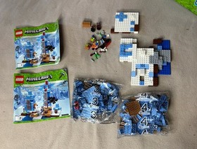 LEGO Minecraft The Ice Spikes (21131) Incomplete