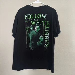 Geek Fuel Exclusive Follow the White Rabbit T-shirt Men’s Size XL - Picture 1 of 4