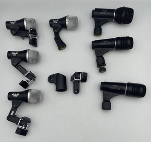 CAD Drum Mic Kit D29 D19 NDM10 NDM11 + Clip, Halter, Koffer - ungetestet wie abgebildet - Bild 1 von 16