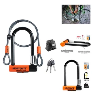 Evolution Mini-7 U-Lock with 4ft Security Cable - Ultimate Bike Theft Protection - Picture 1 of 11