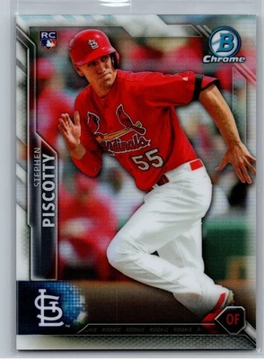 2016 Bowman Chrome #48 Stephen Piscotty 折射器 — 第 1/2 张图片