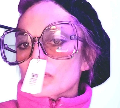 Monturas de gafas vintage Ro-Don ADUA 334 blanco y azul cuadrado ojo de gato Italia Foto 1 de 4