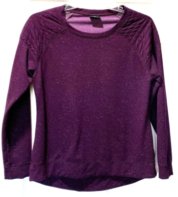 Pulôver moletom 32 graus roxo manga longa gola redonda desgaste de fim de semana tamanho G  - Imagem 1 de 4