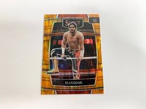 Mansoor Orange Flash 2022 Panini Select WWE Concourse Card # 4