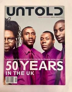Untold Magazine #1 June/July 1998 Music Politics Fashion - Picture 1 of 15