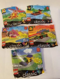 McDonald's Happy Meal Lego Classic #1-5 in confezione 1999 - mai aperto - Foto 1 di 11