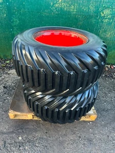 2x Trelleborg 500/45/22.5 Flotation Wheel Tyre £650+vt Spare Tractor Sprayer T13 - Picture 1 of 10