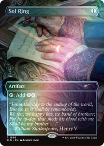 Sol Ring Rainbow Foil Full Art - Secret Lair Drop - SLD 1696 - EN MTG - Bild 1 von 1