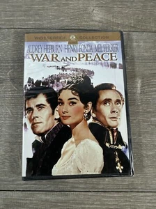 War and Peace (DVD 1956) Audrey Hepburn & Henry Fonda New Sealed - Picture 1 of 5
