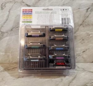 Juego de peines de fijación guía de acero inoxidable Wahl *Se adapta a cortapelos Maxcoat inalámbricos KM - Imagen 1 de 3