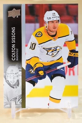 2021-22 Upper Deck Series 2 Base #355 Colton Sissons - Nashville Predators - Image 1 of 2