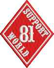 010 BRIGHT ANGELS Support 81 Patch Patch NEW Big Red Machine Diamond