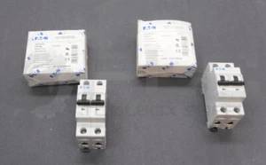 LOT OF 2 NEW EATON FAZ-B10/2 MINI CIRCUIT BREAKER 10A 2 POLE 480V 278730 - Picture 1 of 7