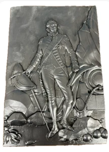 King William IV Lead Plaque Inc VAT - Picture 1 of 1