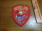 SESSER ILLINOIS PROTECTION DIST  RESCUE  FIRE FIGHTER PATCH BX W #11