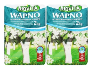 Weißanstrich Obstbäume Baumanstrich Baum Pflege Frostschutz Gartenkalk 2kg x2 - Bild 1 von 1