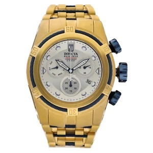 Invicta 14426 Jason Taylor Chronograph 52mm Gold Tone Quartz Mens Watch Limited - Picture 1 of 4