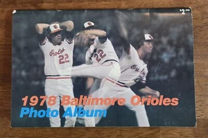 Vintage 1978 Baltimore Orioles Photo Album Signed Jim Palmer & Earl Weaver - Picture 1 of 10