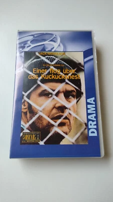 Einer Flog über das Kuckucksnest VHS Warner Jack Nicholson -Drama - Bild 1 von 4
