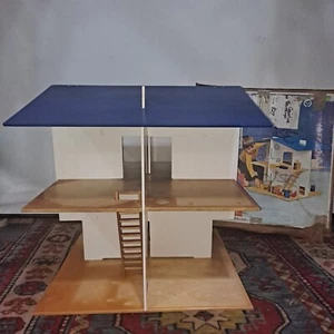 Seltenes Vintage offenes Puppenhaus von Creative Playthings - Roger Limbrick 1963 wie besehen - Bild 1 von 13