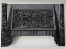 Victorian Cast Iron Fireplace Grate Ebay