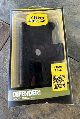 Otter Box Defender Series Protección Resistente iPhone 4 y 4S ¡Nunca Usado! Foto 1 de 4
