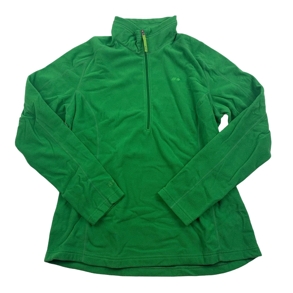 MUJER TALLA XL KOPPEN THERMO verde 1/2 cremallera polar suéter chaqueta Foto 1 de 4